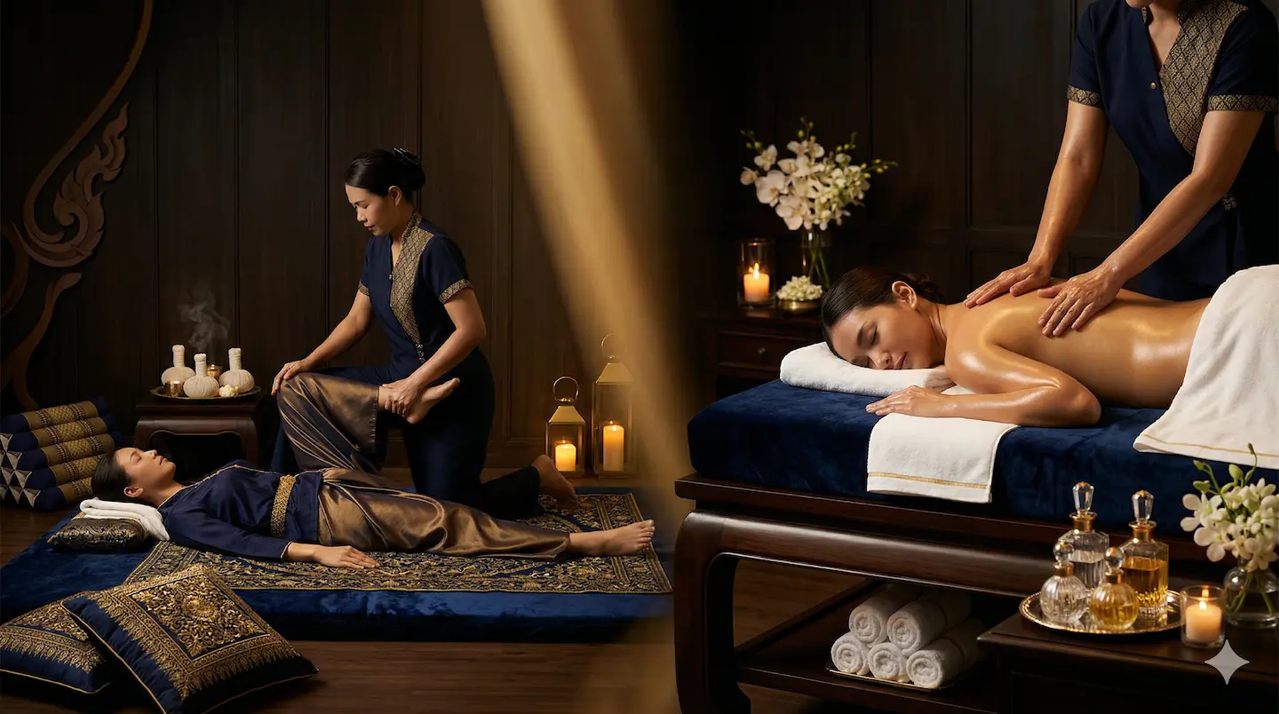 Traditional Thai vs Oil Massage Bangkok